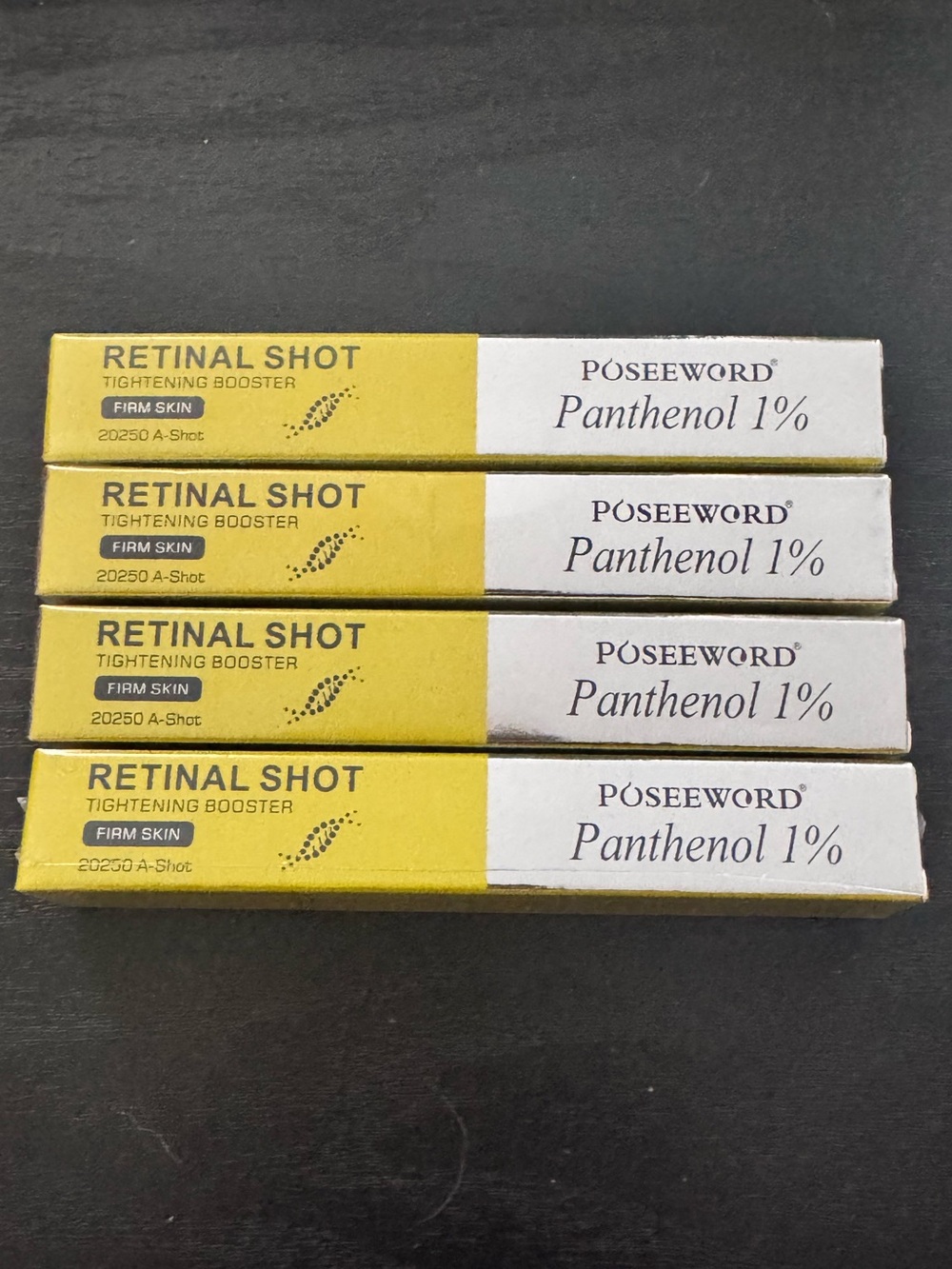 NEW Retinal Shot Tightening Booster Panthenol 1% | Firm Skin | 15g x4 (NIB)